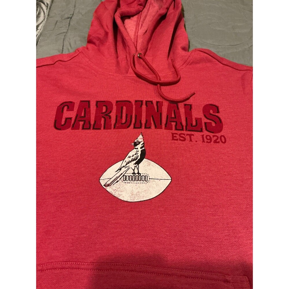 NWOT MENS CARDINAL PULLOVER HOODIE OFFICIAL NFL DARIUS RUCKER GEAR SIZE M
